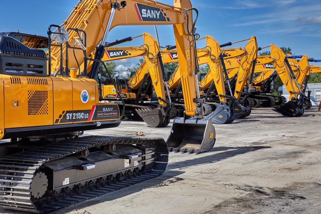 SANY Earthmoving Equipment