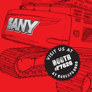 SANY ConExpo 2020 booth